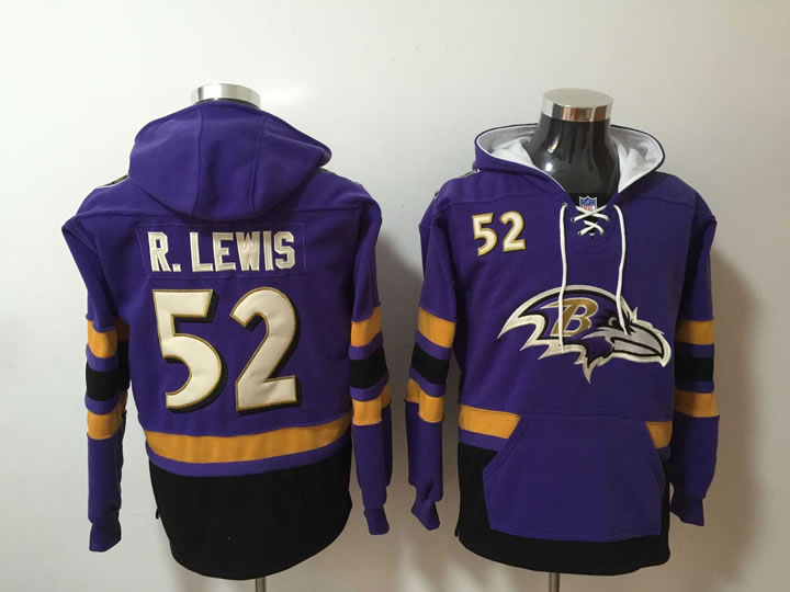 Ravens 52 Ray Lewis Purple All Stitched Hooded Sweatshirt,We sell and wholesale Ravens 52 Ray Lewis Purple All Stitched Hooded Sweatshirt on line form chian!